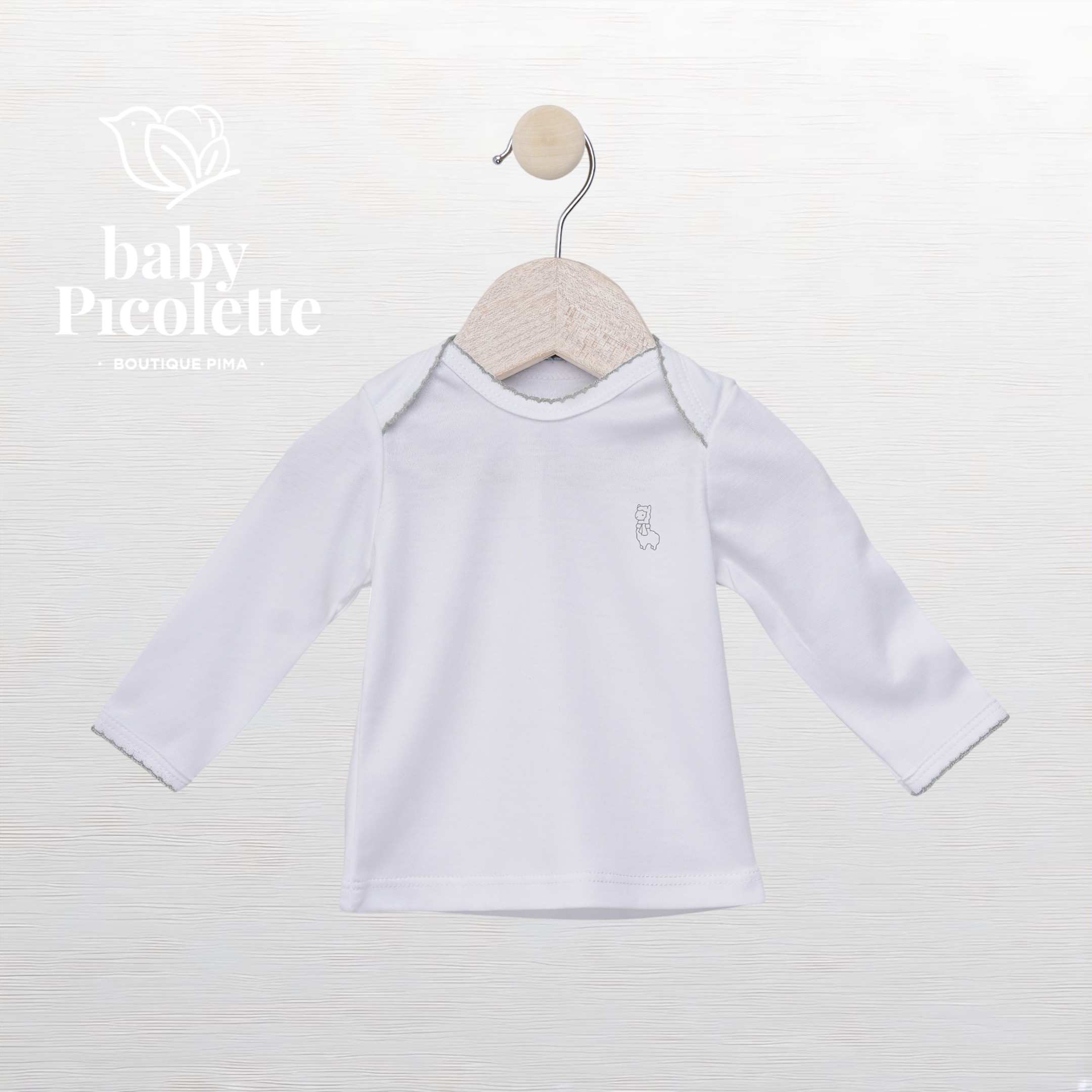 Polo manga larga