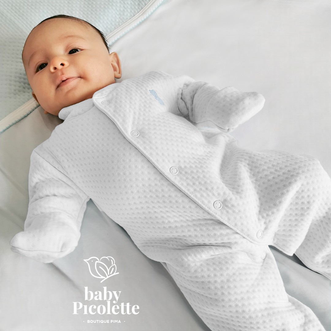 Pijama con broche - acolchado