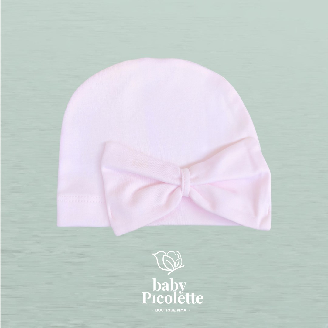 Gorro con moño