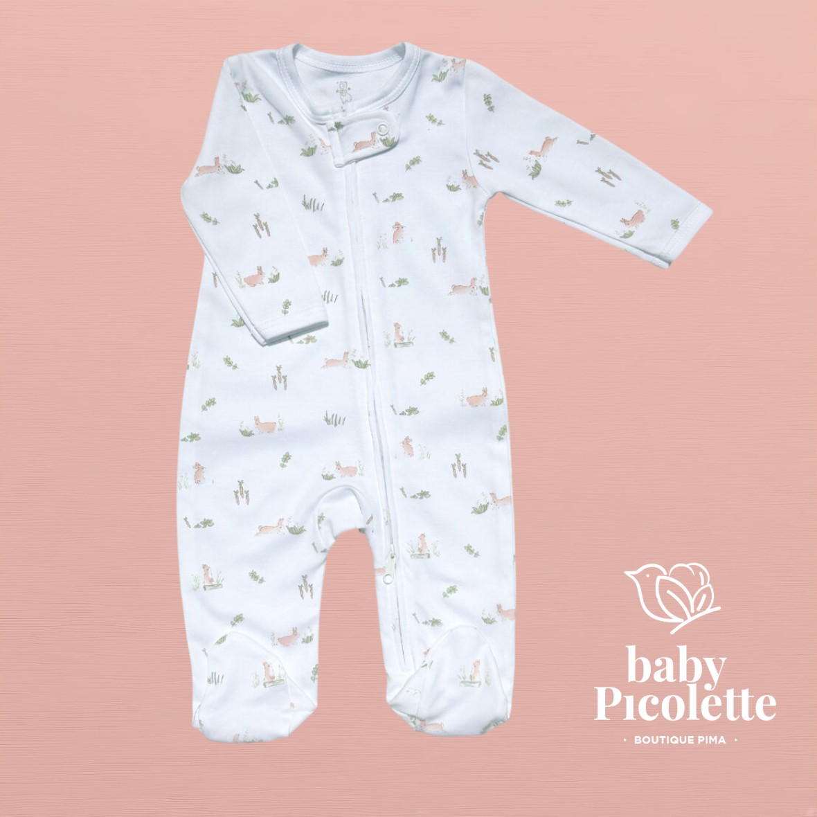 Pijama con cierre - bosque